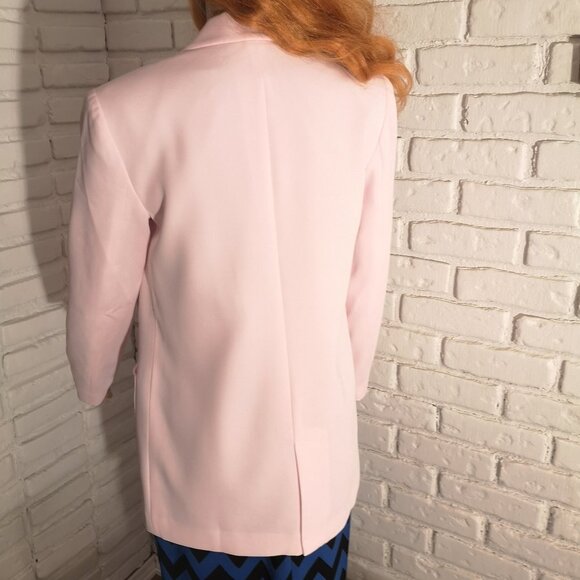 NWT en Thread Ladies Size XS Light Pink Blazer - Picture 3 of 5